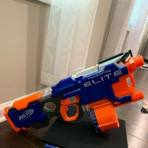 COPY - Nerf Hyperfire Elite gun blue/orange